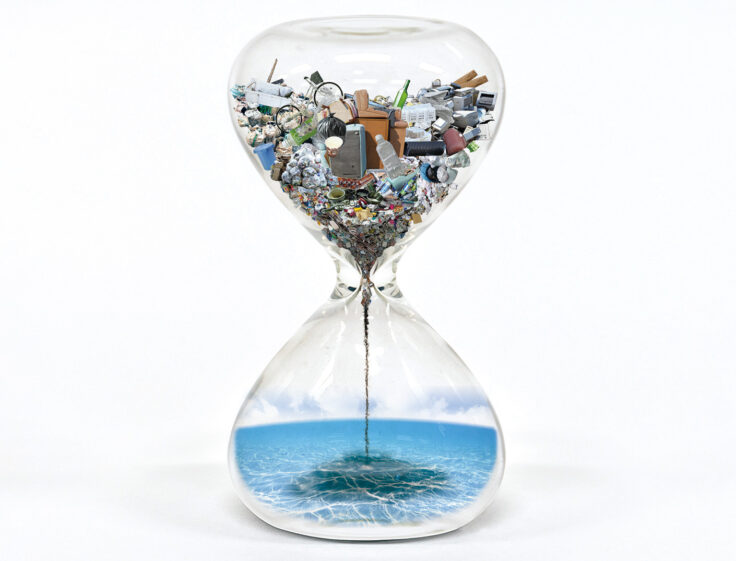 「マイクロプラスチック」新聞広告コンペ