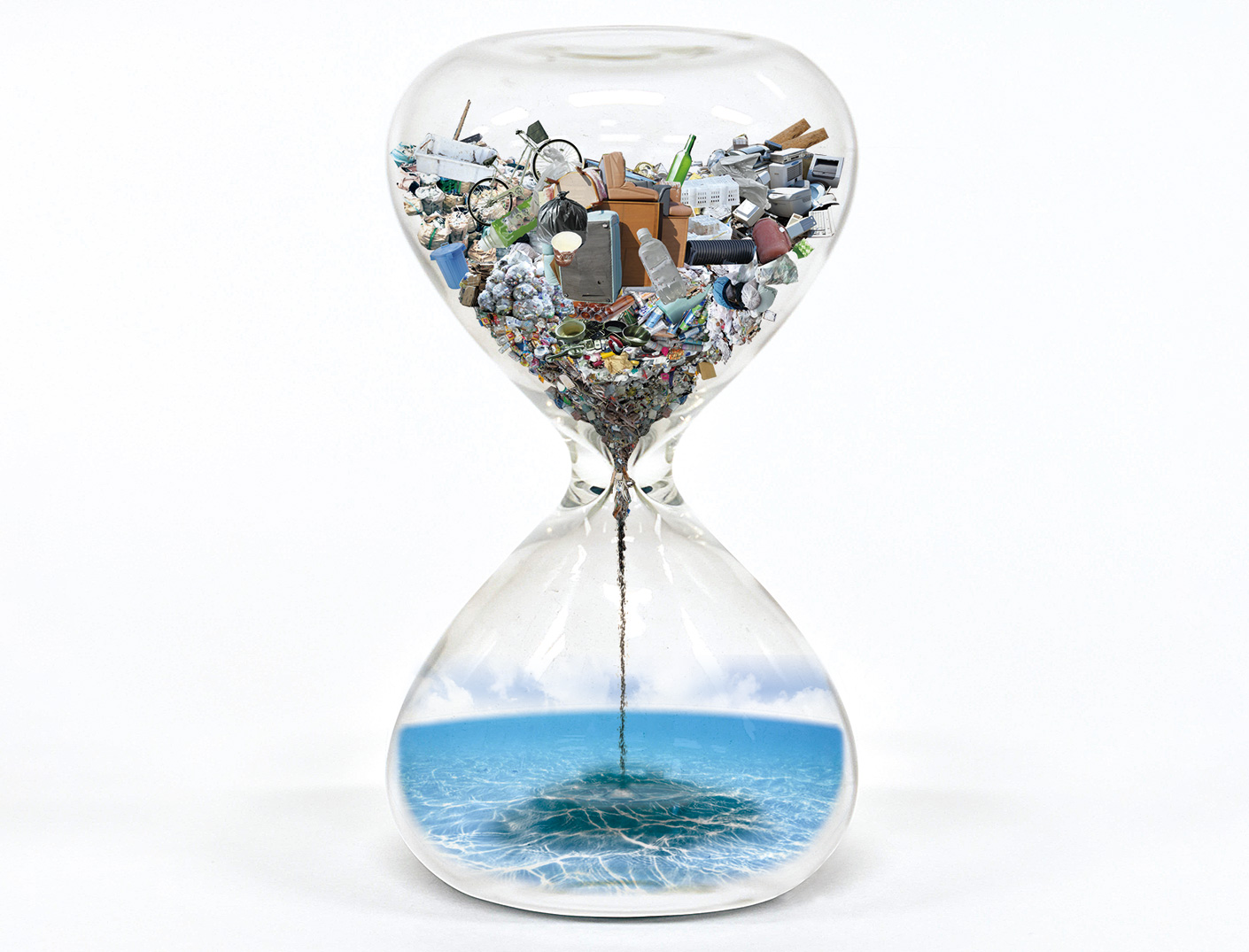 「マイクロプラスチック」新聞広告コンペ